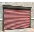 Puerta de garaje de reajolero de aluminio eléctrico residencial